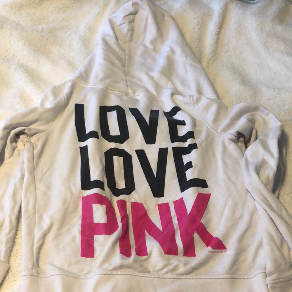 Pink zip up